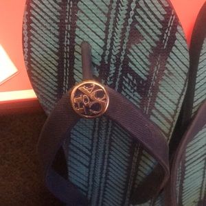 Coach flip flops